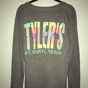 TYLER’S GRAY LONG SLEEVE T SHIRT !!